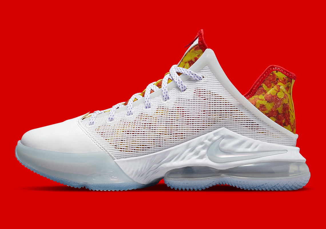 Nike Lebron 19 Low Limited Edition Magic Fruity Pebbles Basketball Shoe  DQ8344-100