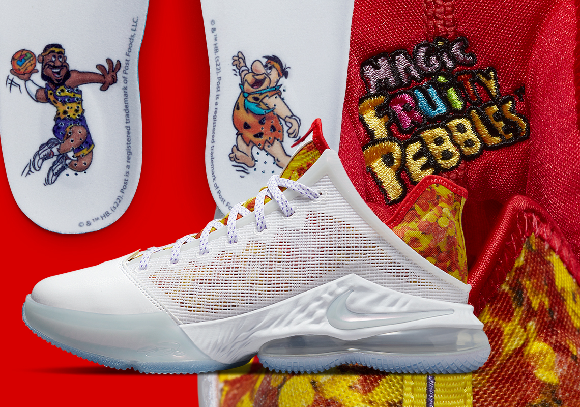nike lebron 19 low fruity pebbles dq8344 100 release date