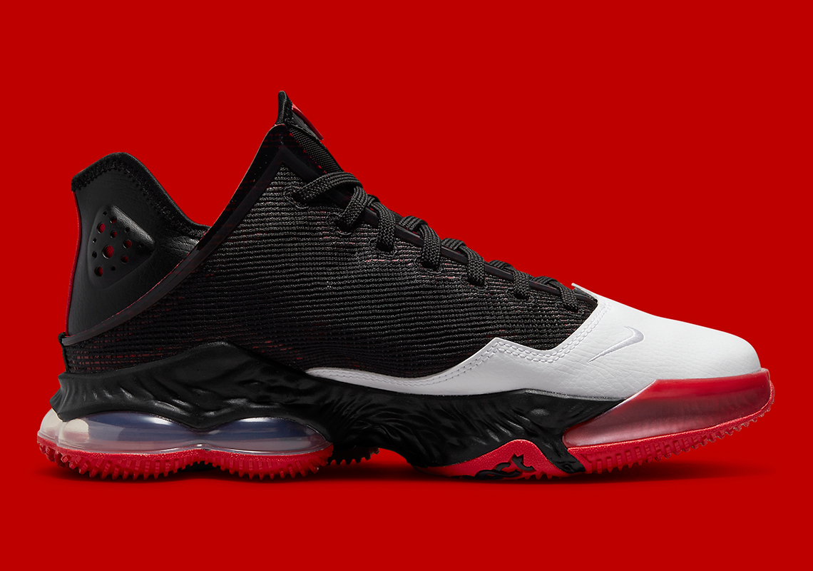 Nike LeBron 19 Black Red DC9340-001 Release Date