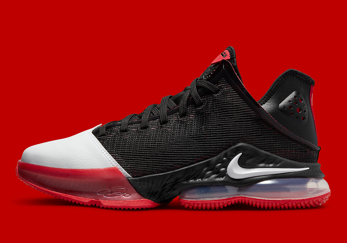 lebron james shoes 2022 red and black