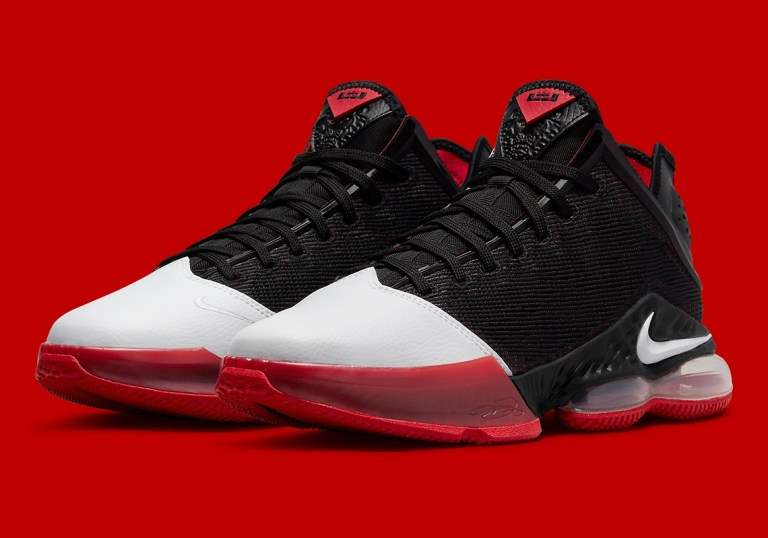 Nike LeBron XIX Low in Navy and Red Nike LeBron 19 Low - YouTube main image 4