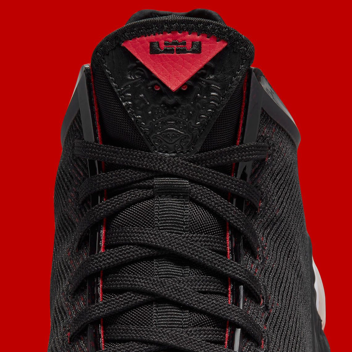 Nike LeBron 19 Low White Red Black DH1270-001 | SneakerNews.com