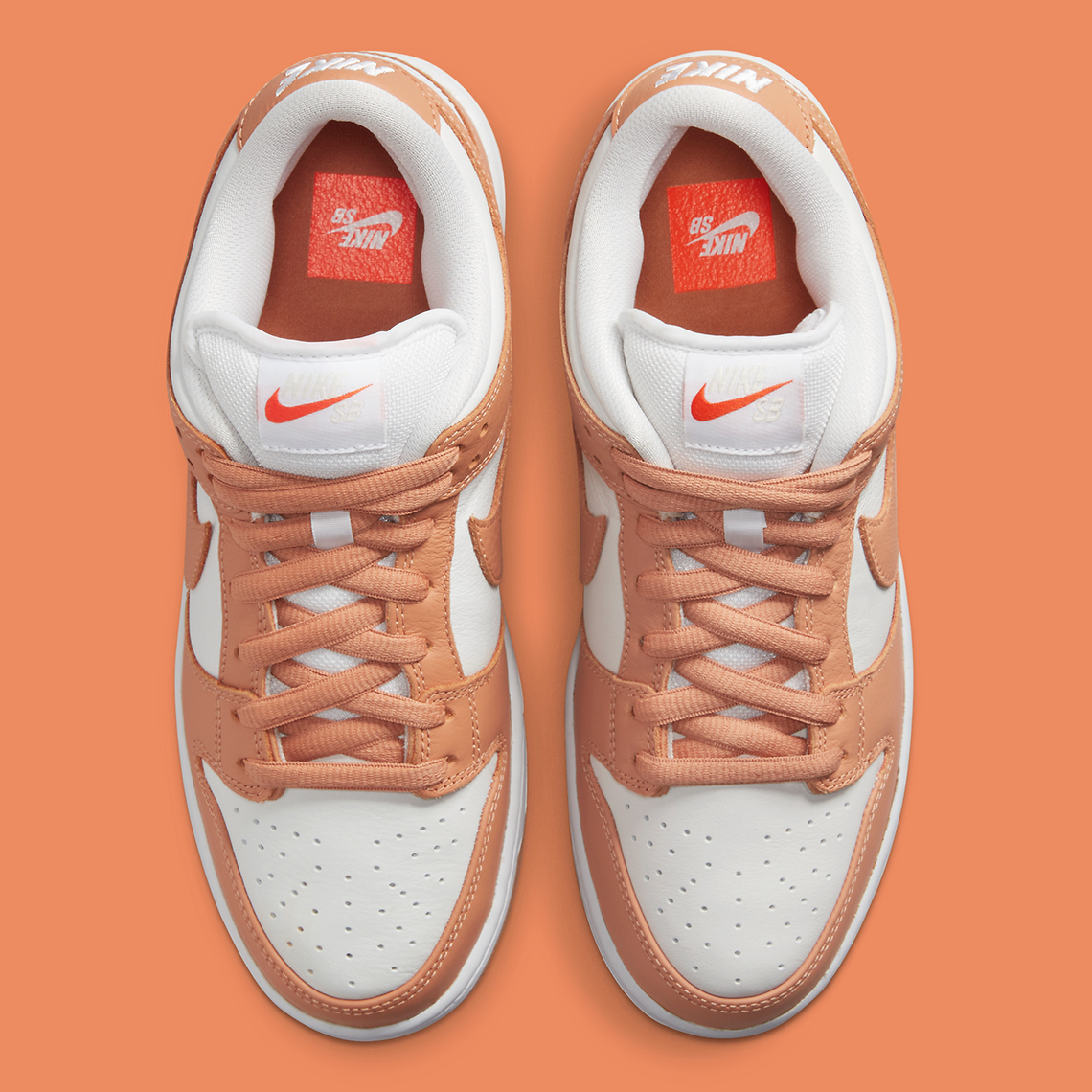 Nike SB Dunk Low Light Cognac DM8998-200 | SneakerNews.com