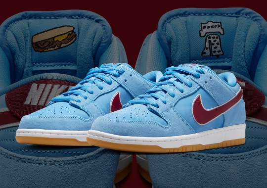 Philadelphia Phillies Throwback Colors Appear On The Nike SB Dunk Low