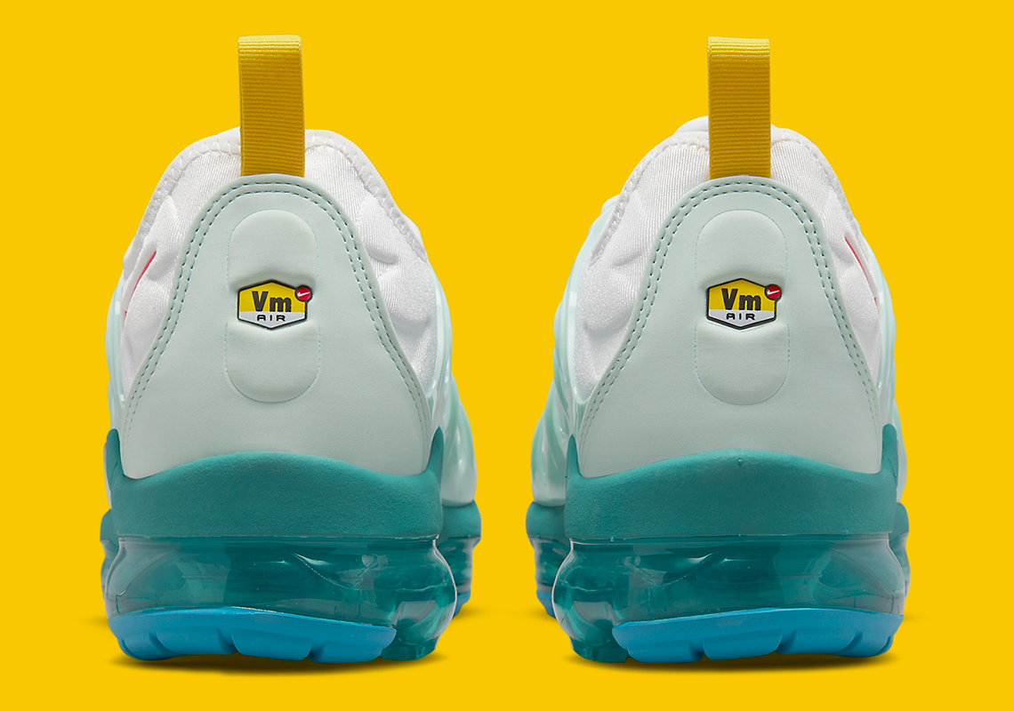 Nike Vapormax Plus White Turquoise Red Yellow 2022 Release Info 2