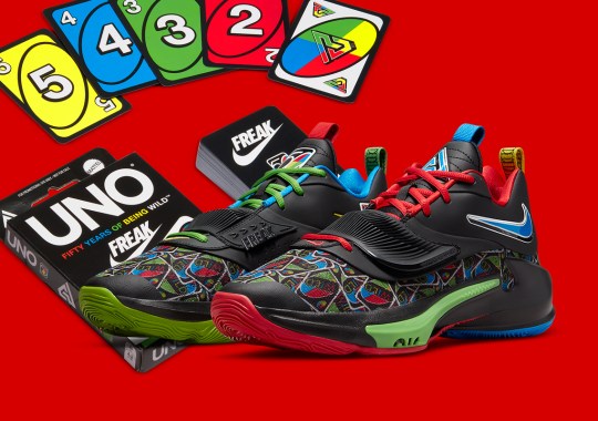 This Nike Zoom Freak 3 Covered In All WILD Cards