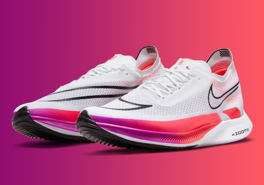 The Nike ZoomX StreakFly Appears In A Crimson And Violet Gradient