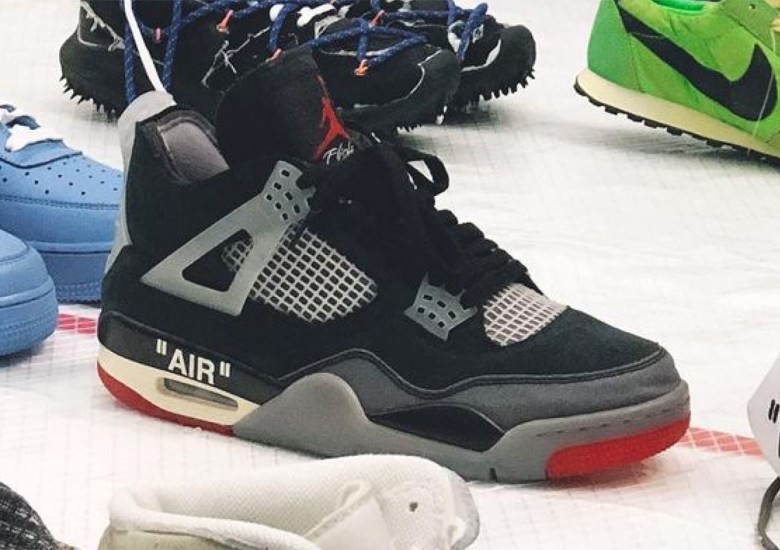 Are We Seeing an Off-White x Air Jordan 4 Bred Soon?