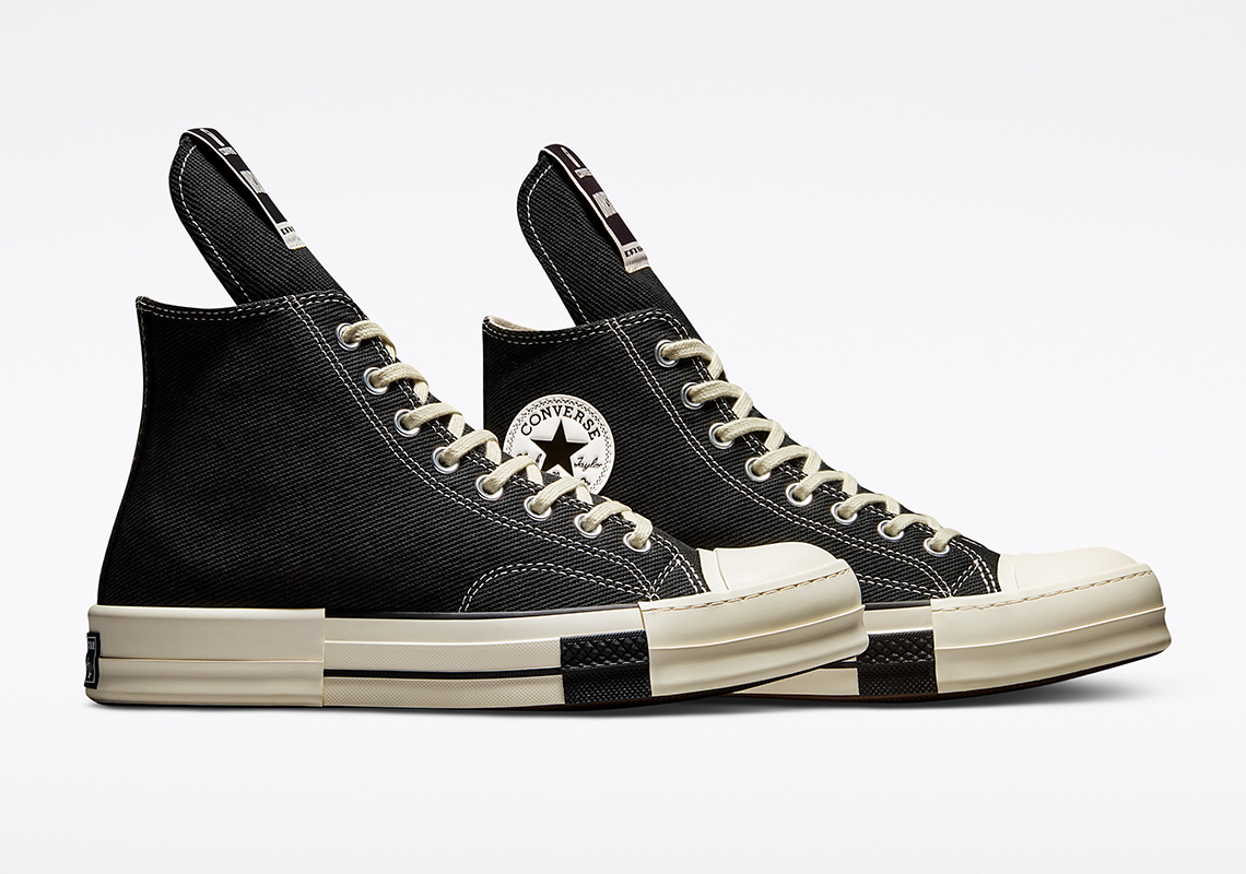 Rick Owens the Creator in his latest Converse One Star Hi Black Drkstar Release Date 2