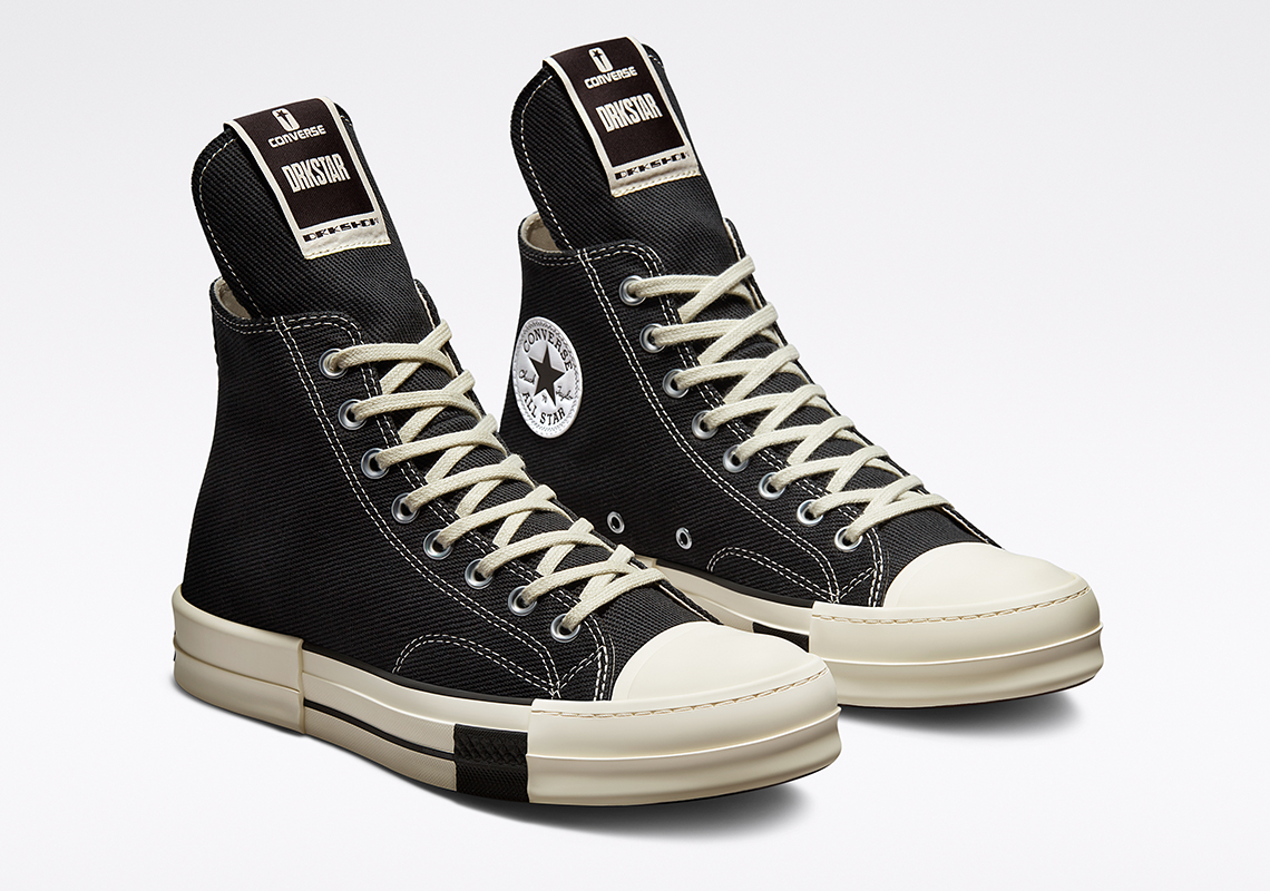 Rick Owens the Creator in his latest Converse One Star Hi Black Drkstar Release Date 8