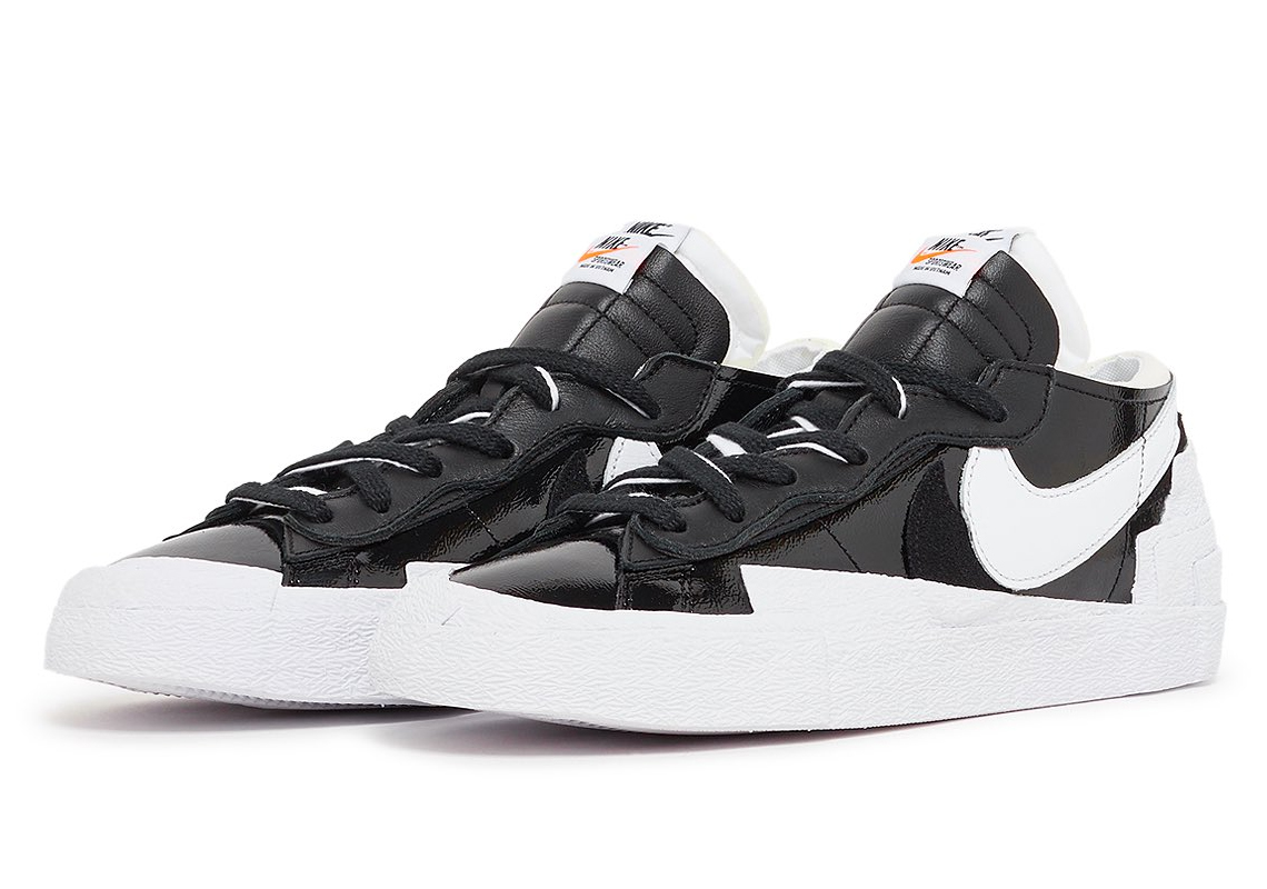 sacai Nike sacai x nike white Blazer Low Black White Release Date | SneakerNews.com
