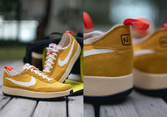 First Look At The Tom Sachs x NikeCraft General Purpose Shoe In “Yellow”
