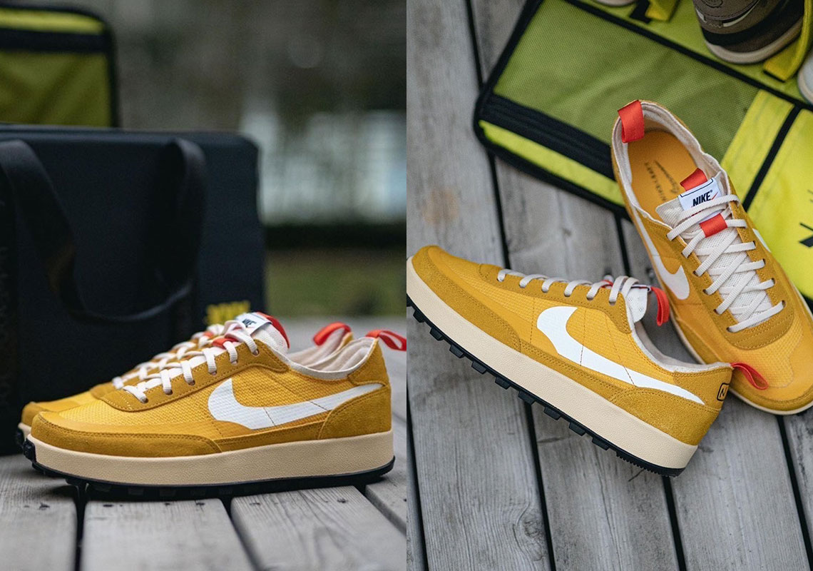 Tom Sachs x Nike General Purpose Shoe Yellow Review, Release Date