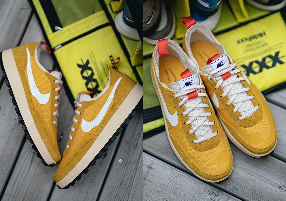 Tom Sachs x NikeCraft General Purpose Shoe Yellow First Look