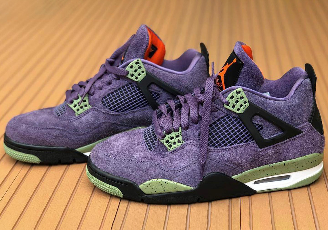 Air Jordan 4 Canyon Purple Release Date | SneakerNews.com