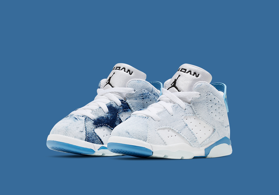 Air Jordan 6 Acid Wash Denim Kids Release Info | SneakerNews.com