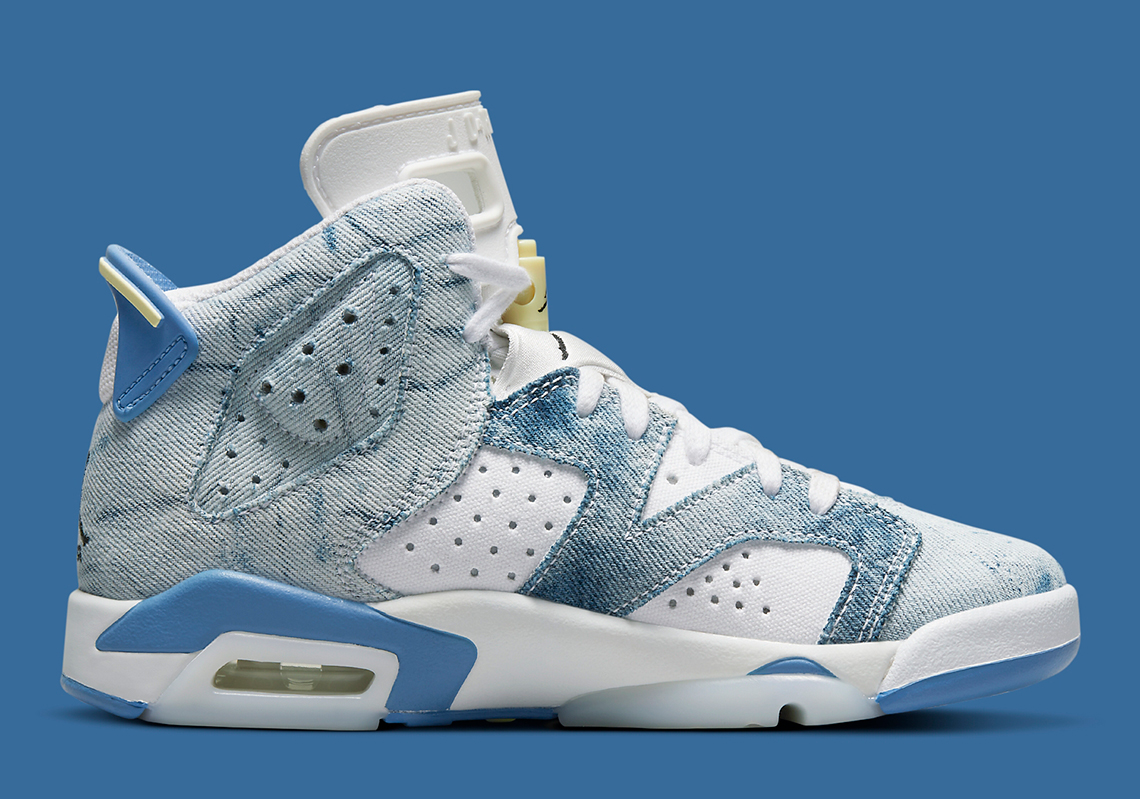 Air Jordan 6 Acid Wash Denim Kids Release Info | SneakerNews.com