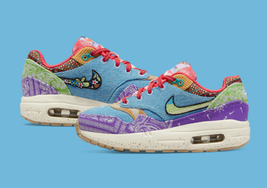 Concepts’ Bandana-Covered Nike Air Max 1 Will Also Release In Kid’s Sizes