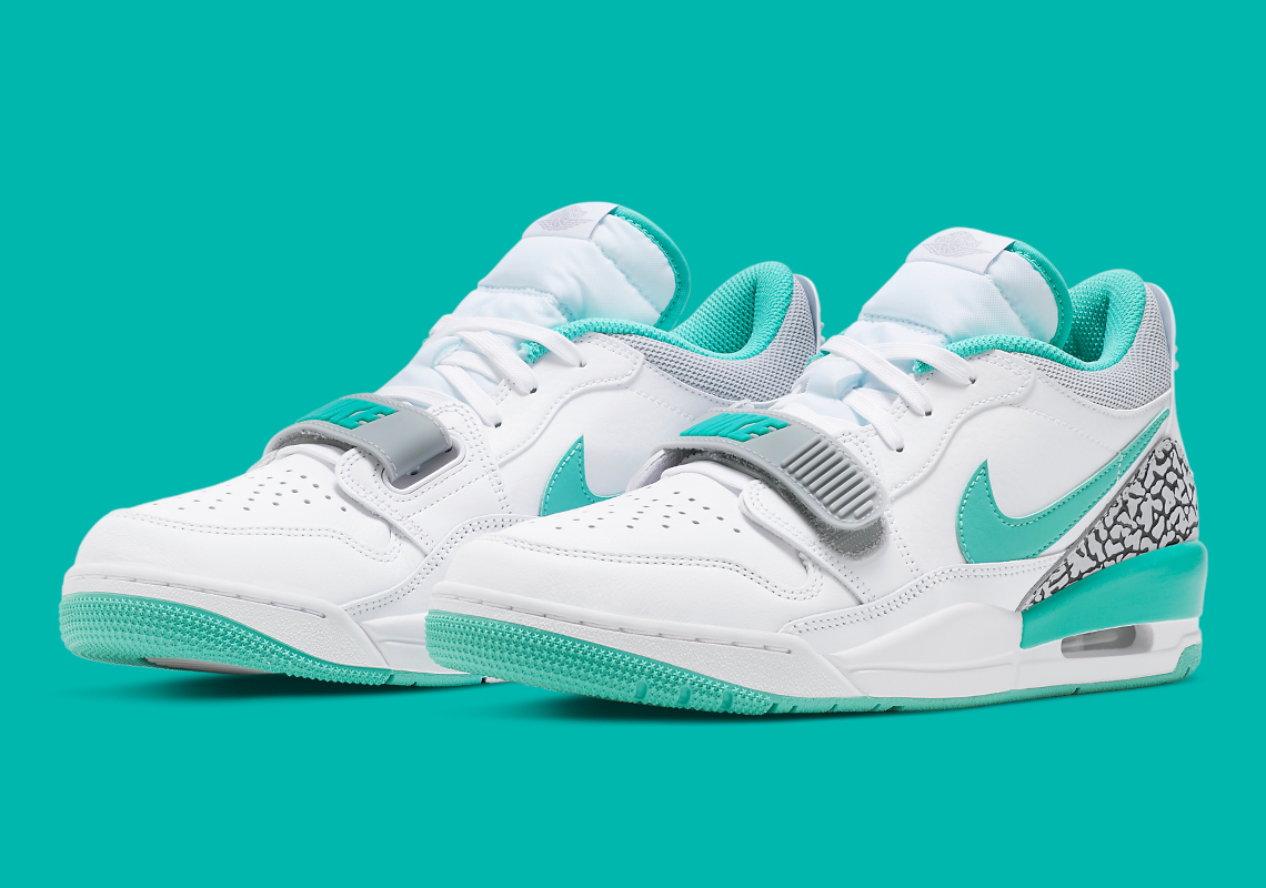 Turquoise and shop white jordans