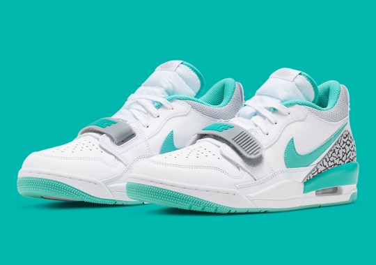 The Jordan Legacy 312 Low Gets Ready For Summer With “Turquoise” Flair