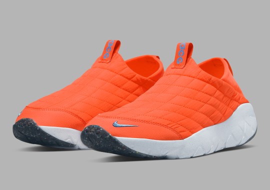 The Nike ACG Air Moc 3.5 Emerges In A Neon Orange Colorway