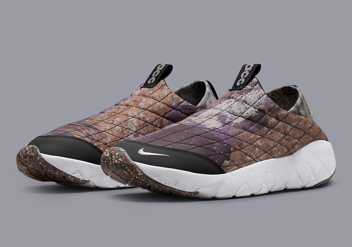 Nike ACG Air Moc 3.5 Dark Driftwood Canyon Purple Light Iron Ore DQ4450-200  | SneakerNews.com