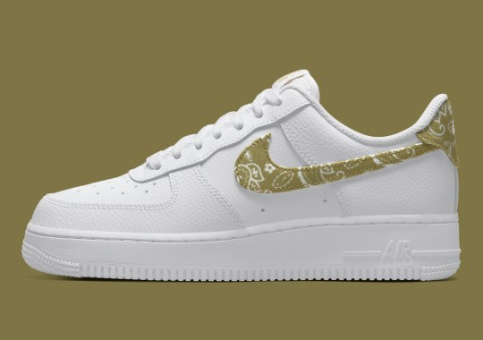 “Barley Paisley” Returns On The Nike Air Force 1 Low