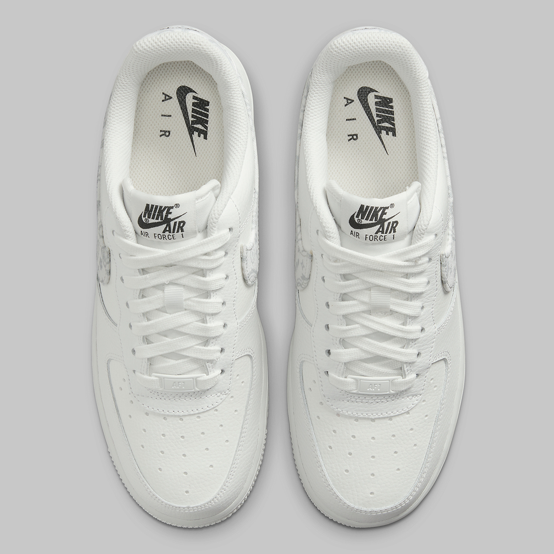 Nike Air Force 1 White Paisley DJ9942-100 | SneakerNews.com