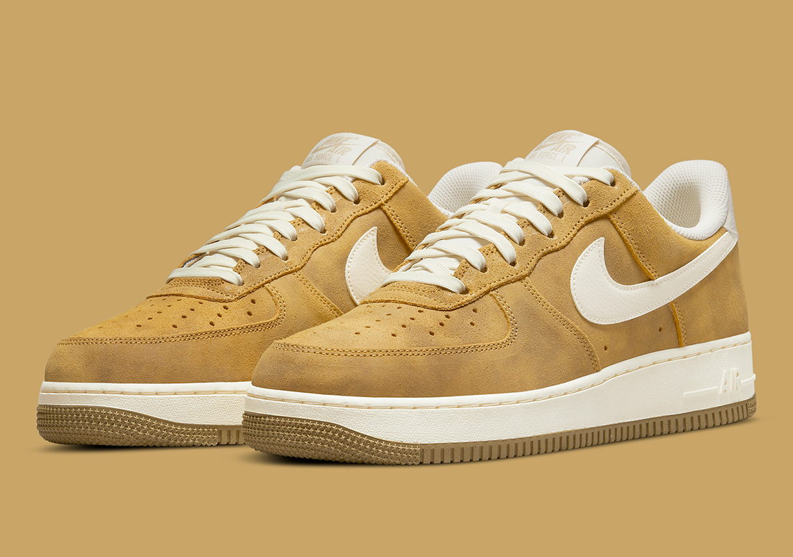 Nike Air Force 1 Low Drop Type White Gold Yellow