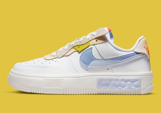 Official Images Of The Women’s Nike Air Force 1 Fontanka “Set To Rise”