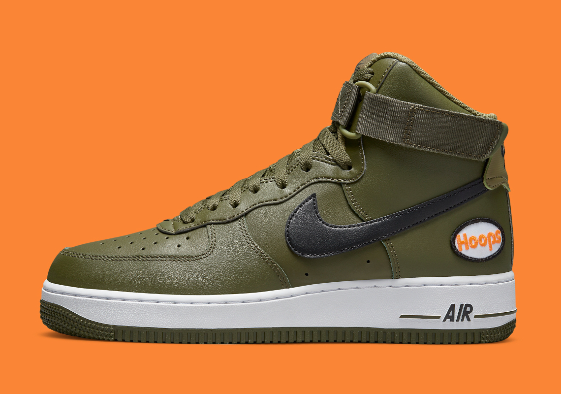 Nike's "Hoops Pack" To Include An Olive-Colored Air Force 1 High