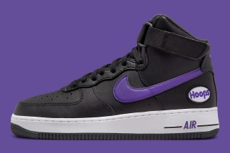 Nike’s “Hoops Pack” Welcomes A Purple-Swooshed Air Force 1 High