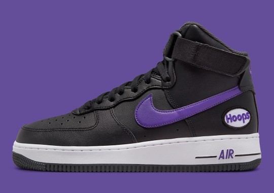 Nike’s “Hoops Pack” Welcomes A Purple-Swooshed Air Force 1 High