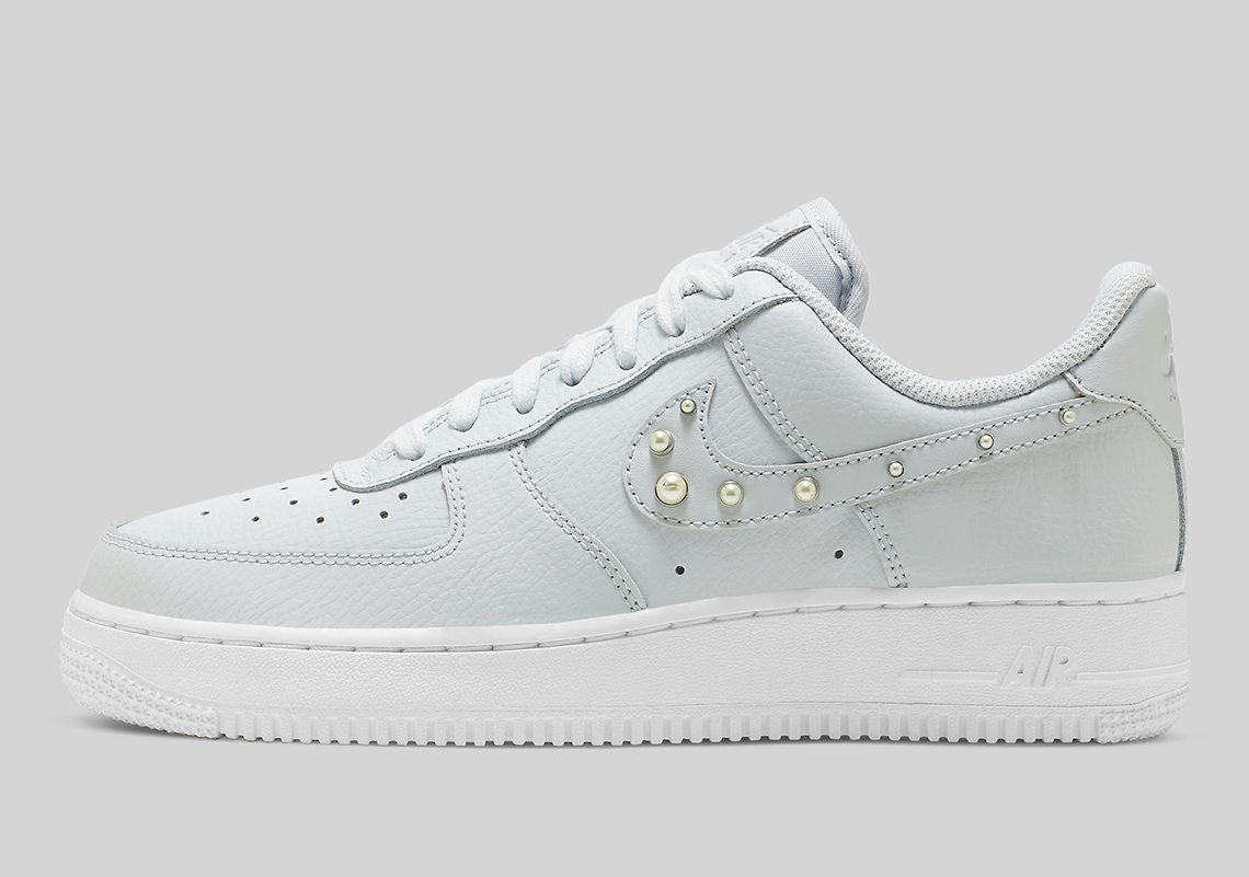 nike air force 1 pearl swoosh