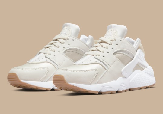 The Nike Air Huarache Appears In A Clean, Off-White Makeover