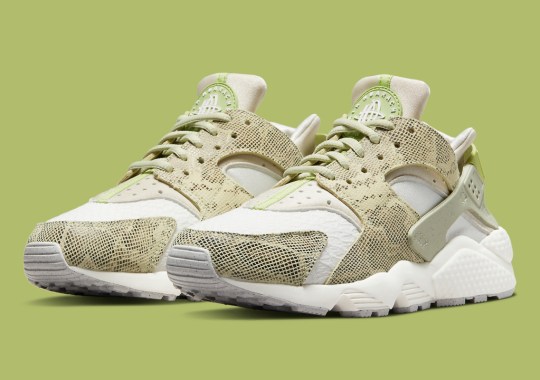 Nike’s “Green Snake” Makeover Appears On The Air Huarache