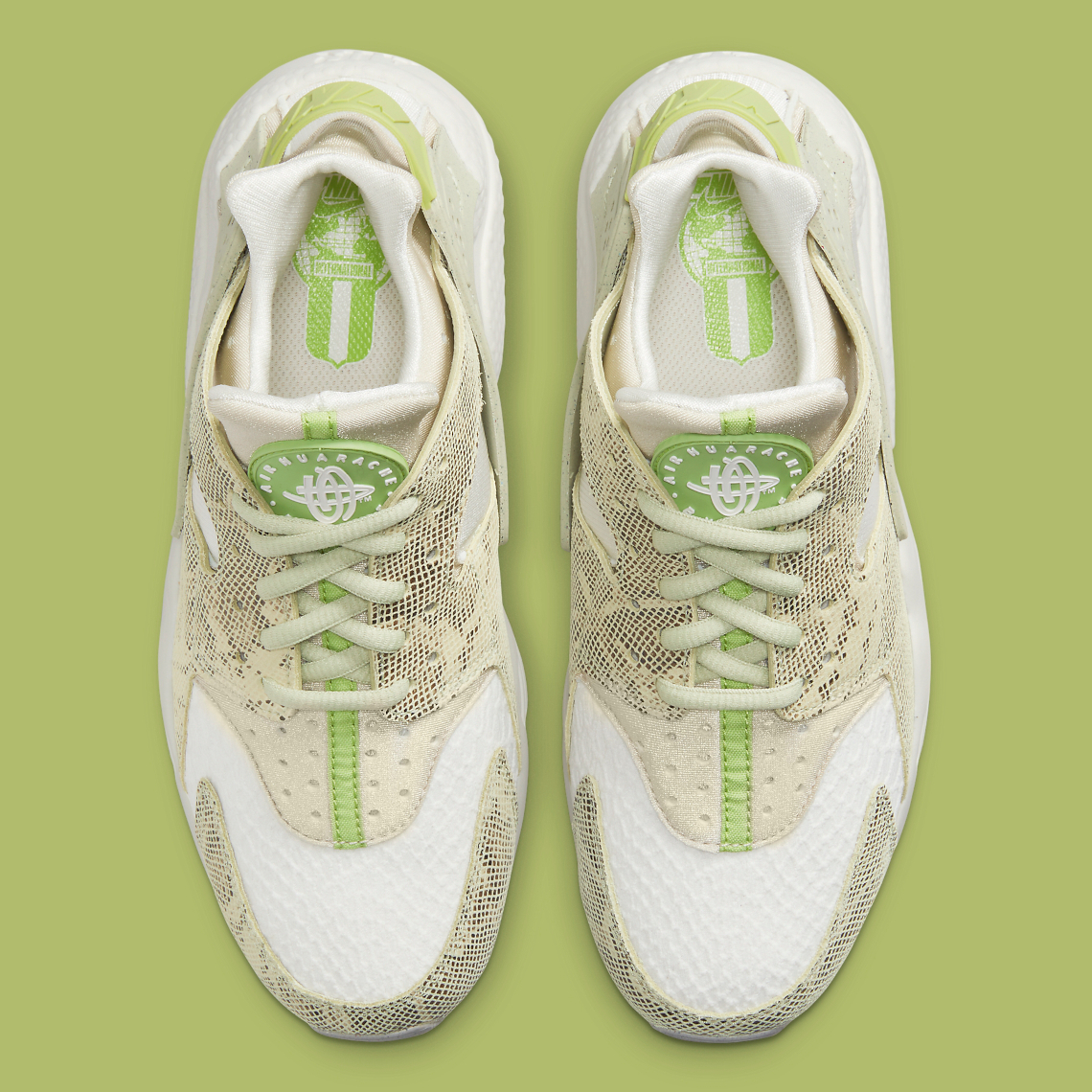 All green huaraches online