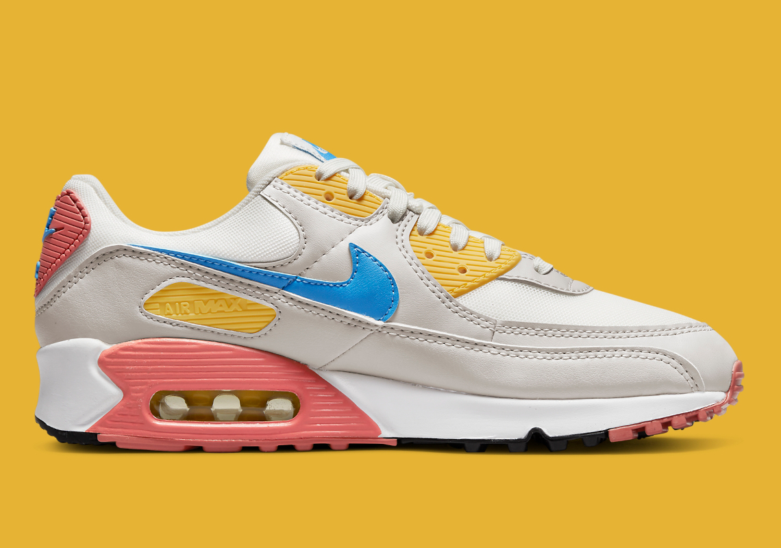 Air max red blue 2024 yellow