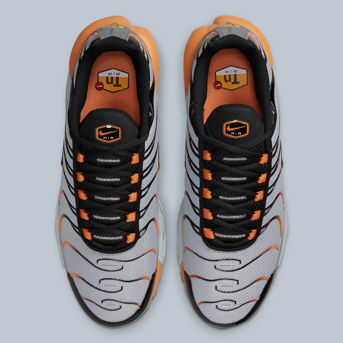 Nike air max plus grey outlet orange