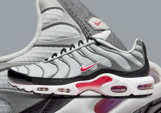 Scuffed Leathers Make This Nike Air Max Plus Appear Lived-In