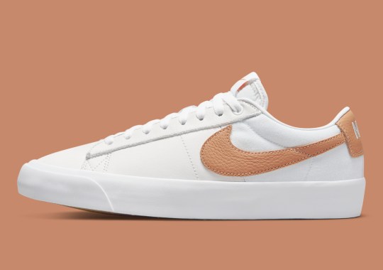The Nike Blazer Low ’77 Appears With “Light Cognac” Swooshes