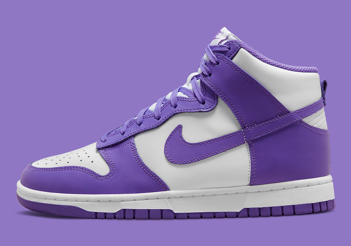 high top dunks purple