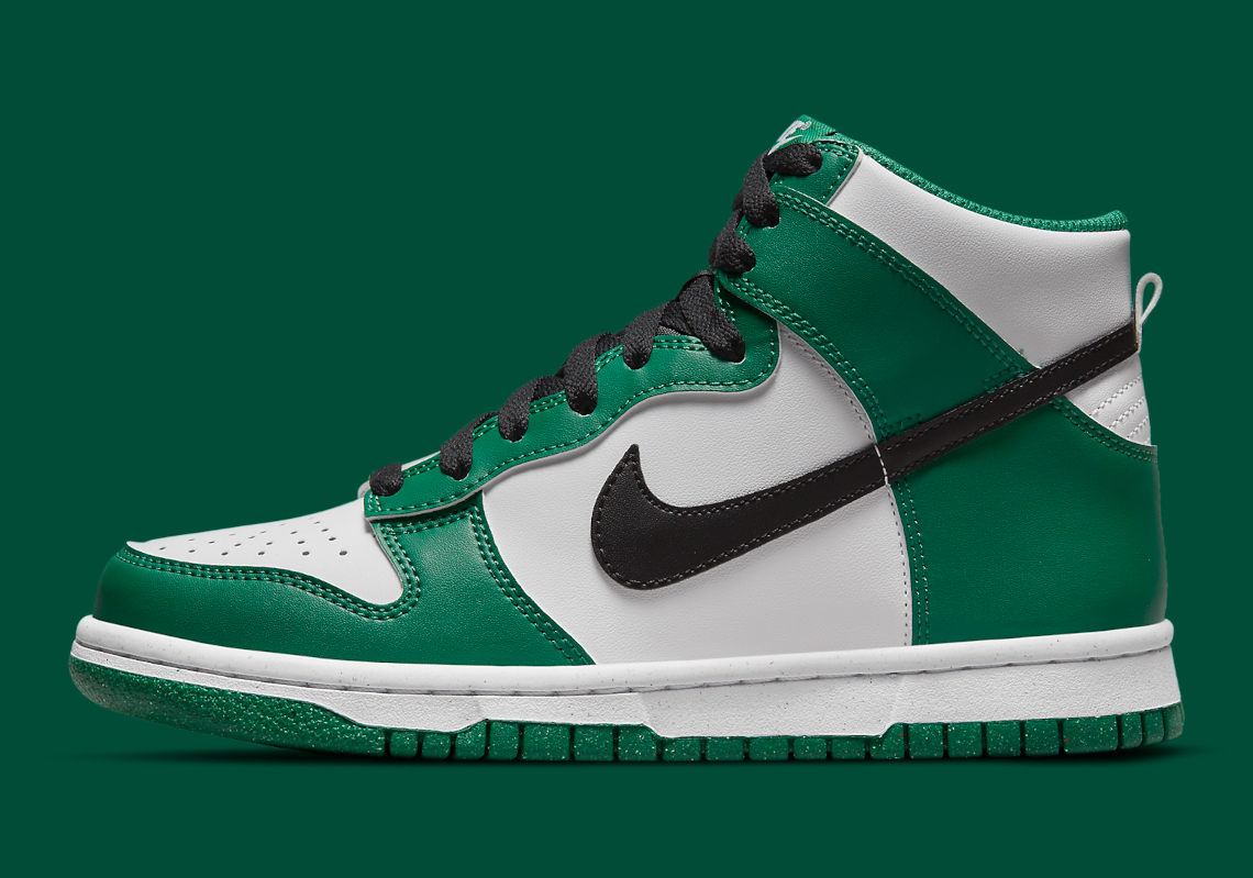 Nike Dunk High GS "Celtics" DR0527-300 Release | SneakerNews.com