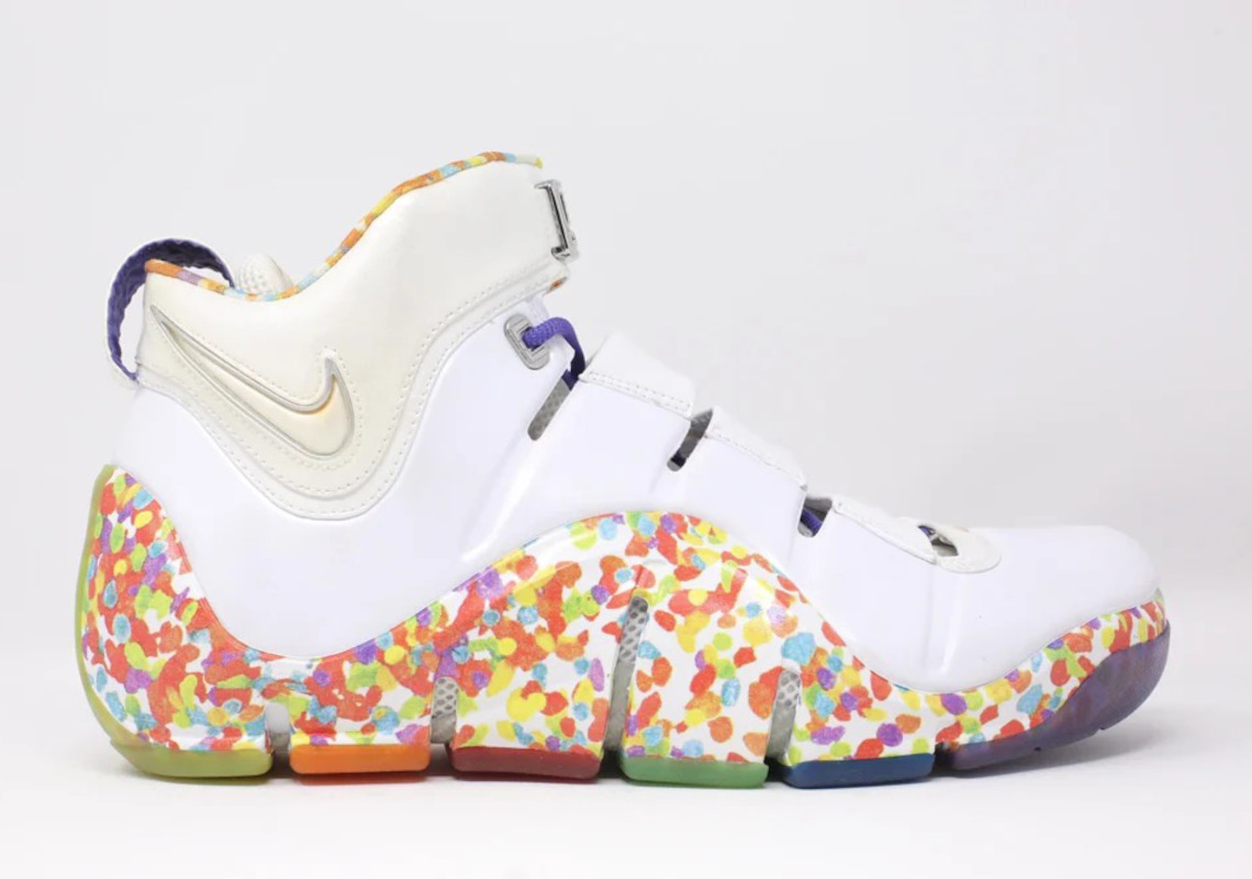 Nike LeBron 4 Fruity Pebbles DQ9310 100 Release Date SneakerNews