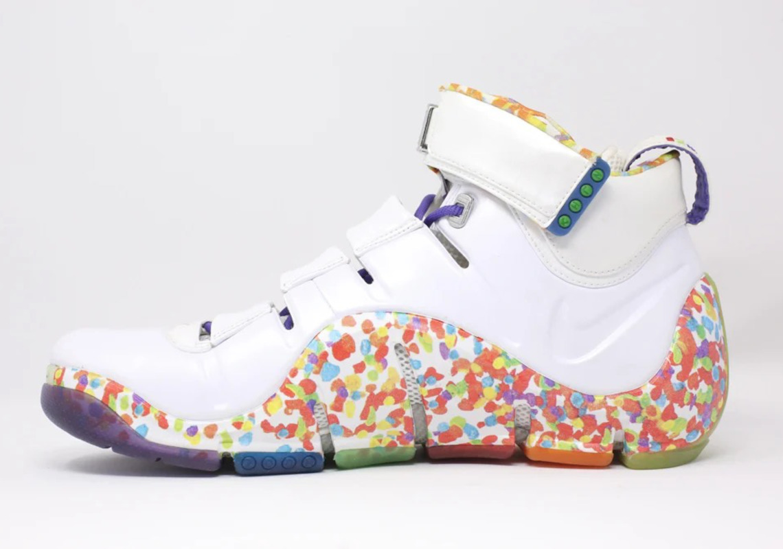 Nike airmax Lebron 4 Fruity Pebbles 2022 4