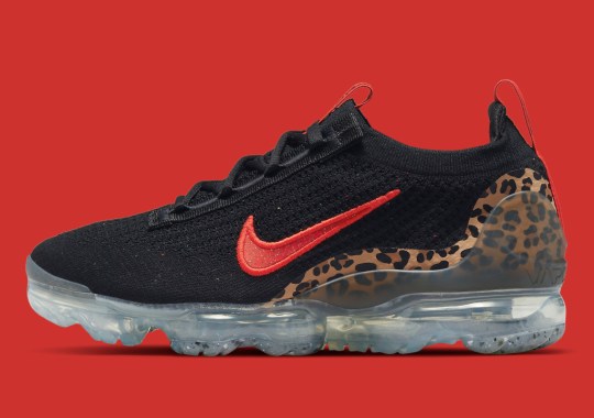 The Nike Vapormax Flyknit 2021 Gets Wild With Leopard Prints