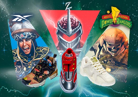 Reebok's Second Mighty Morphin Power Rangers Collection Celebrates The Series' Iconic Villains