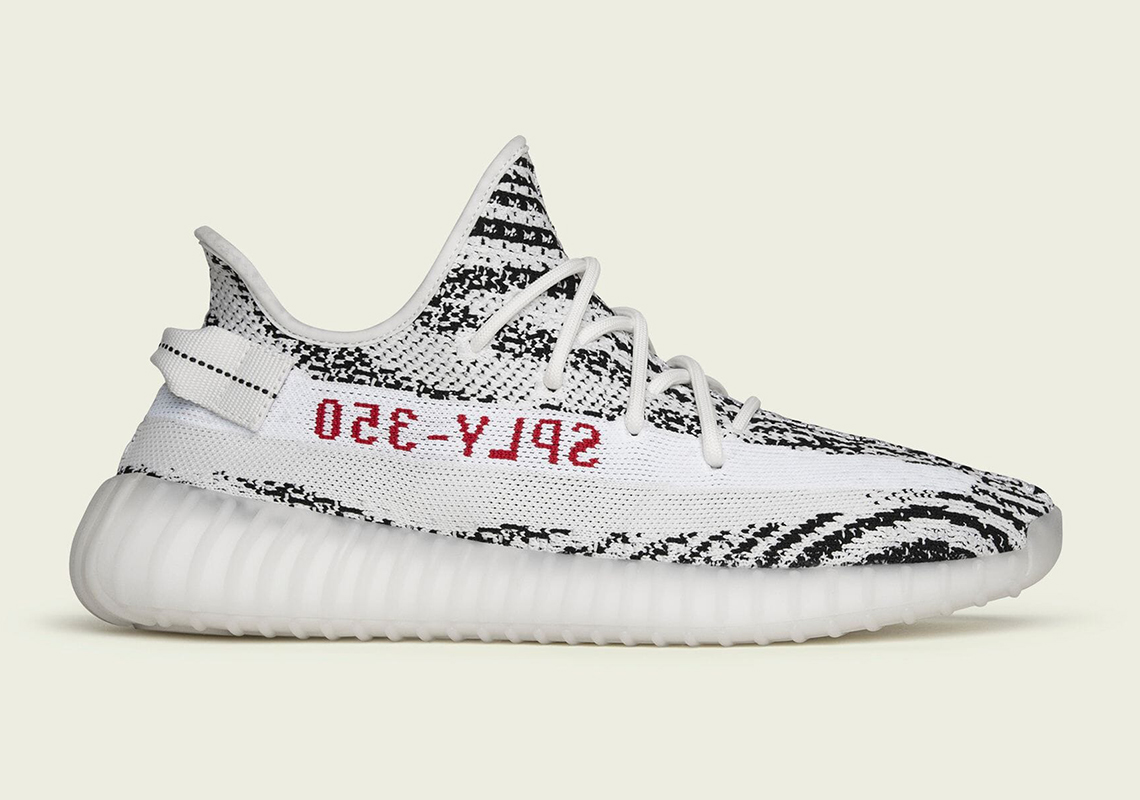 adidas Yeezy Boost 350 v2 "Zebra" Releasing Again On April 9th