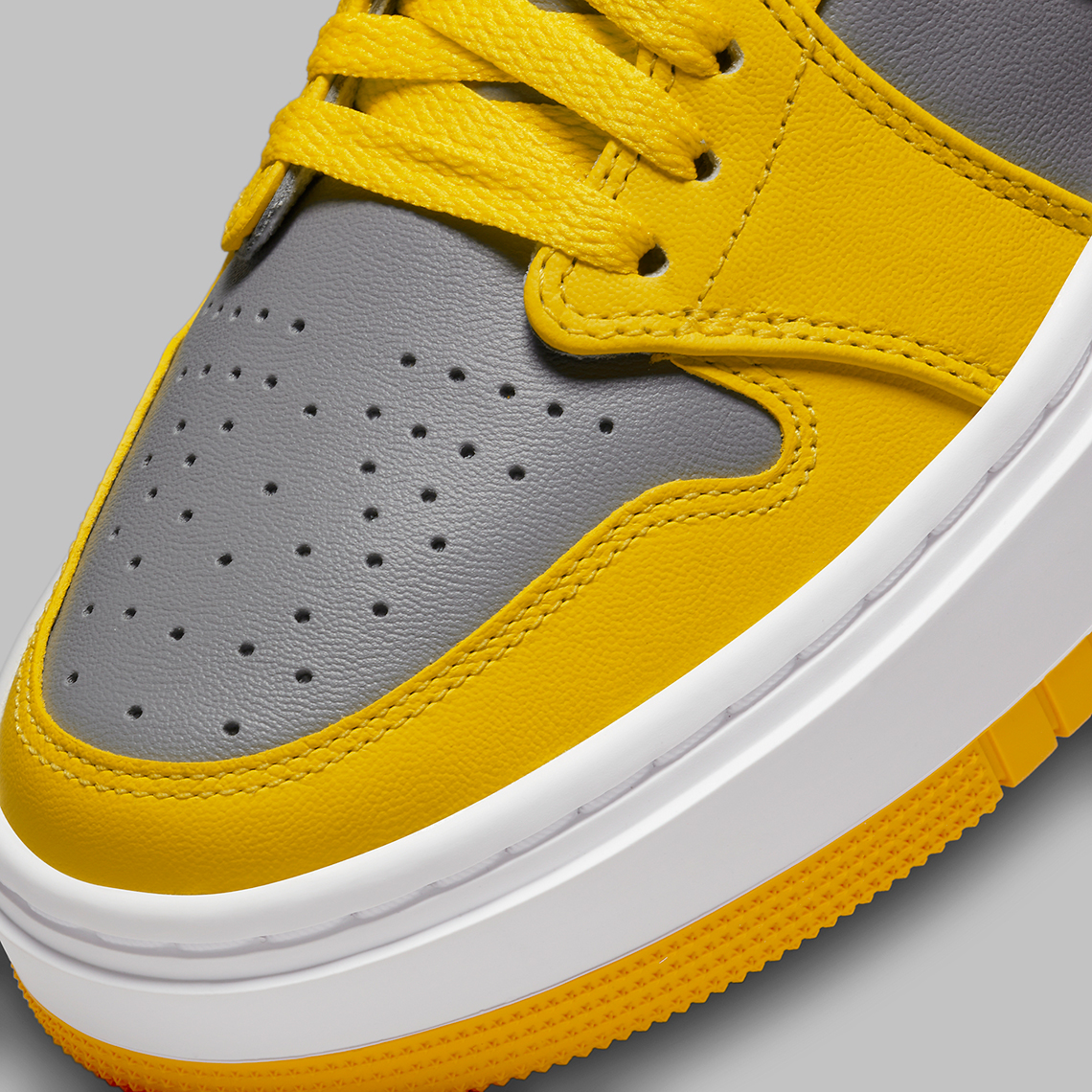 Air Jordan 1 Low Elevate Yellow Grey 