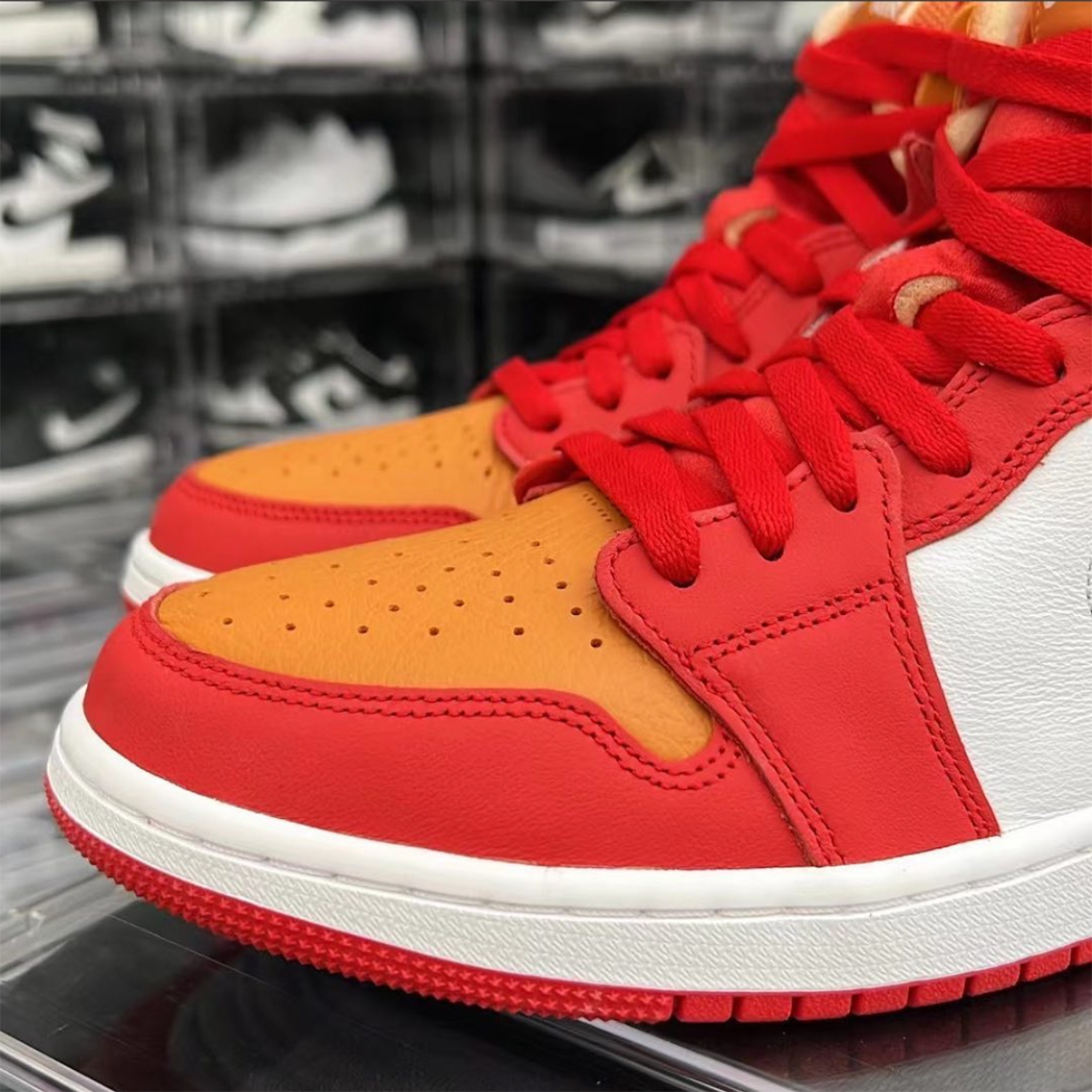 Nike Air Jordan Academy Herren Sneaker Sportschuh Rot Gr Zoom Cmft Red Orange 5